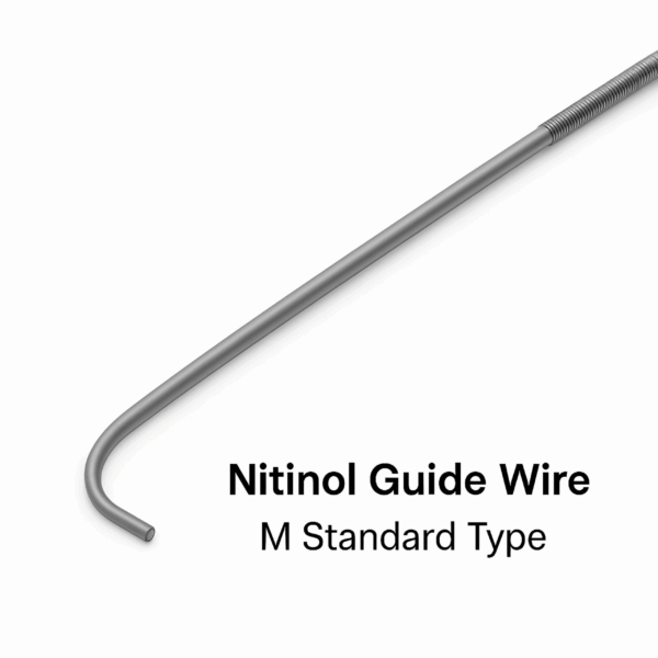 Nitinol guide wire M Standard – superelastic nickel titanium wire for medical procedures