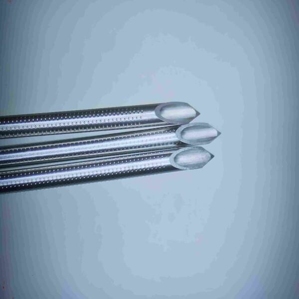 precision Nitinol hypotubes for medical devices, showing laser-cut patterns and ultra-smooth surface finish