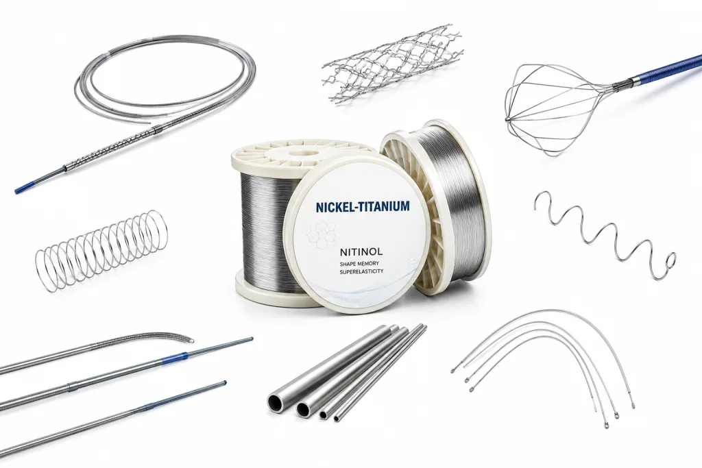 what is nitinol used for in middle east industries