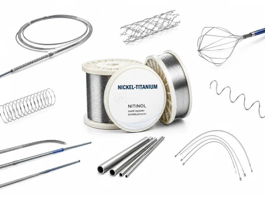 what is nitinol used for in middle east industries