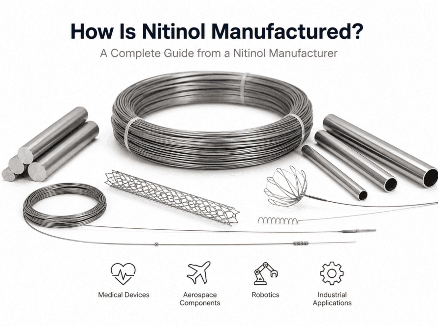 Nitinol is a unique nickel-titanium alloy known for its shape memory effect and superelasticity. These properties make it an important material for medical devices, aerospace components, robotics, and industrial applications. However, producing high-quality Nitinol requires advanced manufacturing technology and strict quality control.